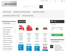 Tablet Screenshot of i-accessoires.fr